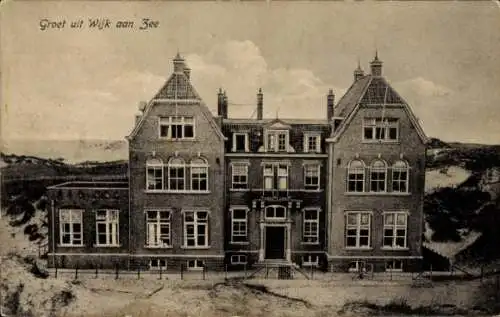 Ak Wijk aan Zee Beverwijk Nordholland Niederlande, Gebäude