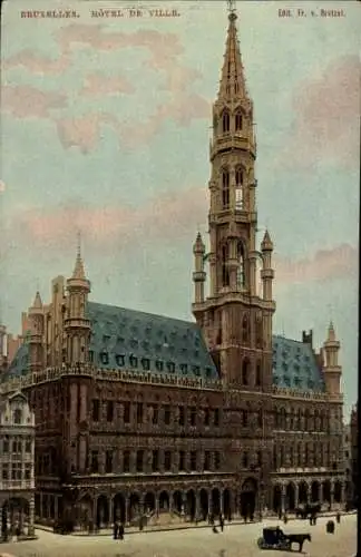 Ak Laeken Brüssel Brüssel, Rathaus