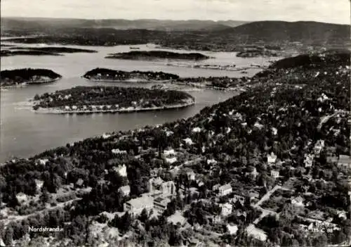 Ak Nordstrand Oslo Norwegen, Panorama