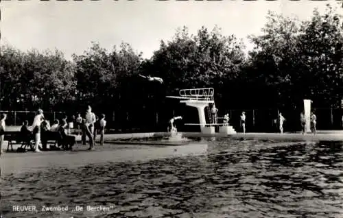 Ak Reuver Limburg Niederlande, Freibad De Bercken