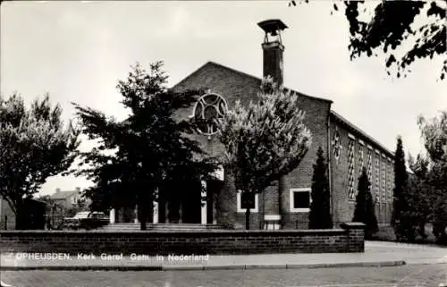 Ak Opheusden Neder Betuwe Gelderland,  Kerk Geref