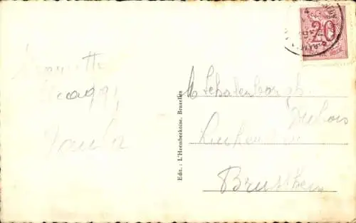 CPA Banneux Liège Liège Wallonie, vue du rue