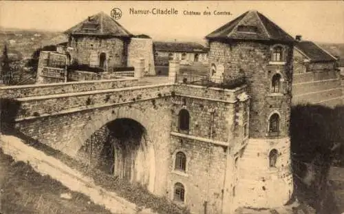 CPA Namur Wallonie, Citadelle, Château des Comtes