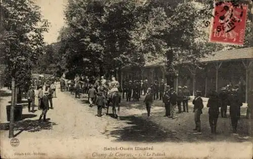 CPA Saint Ouen Seine Saint Denis, Champ de Courses