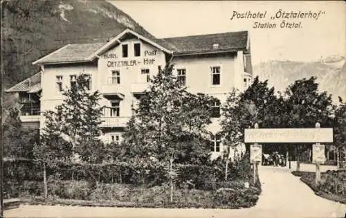 Ak Ötztal Tirol, Posthotel Ötztalerhof