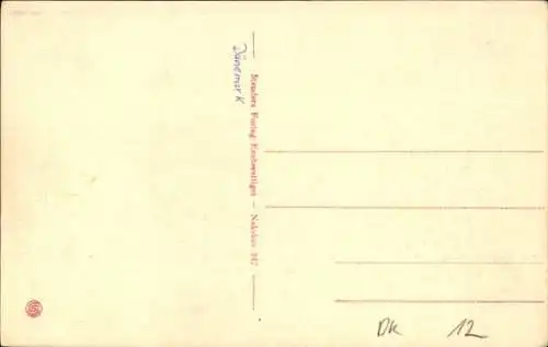 Ak Nakskov Lolland Dänemark, Post und Bahnhof