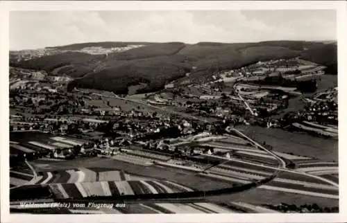 Ak Waldmohr in der Pfalz, Fliegeraufnahme