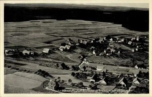 Ak Besenfeld Seewald im Schwarzwald, Fliegeraufnahme