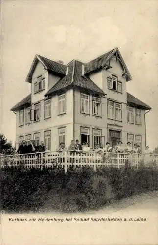 Ak Salzderhelden Einbeck in Niedersachsen, Kurhaus zur Heldenburg