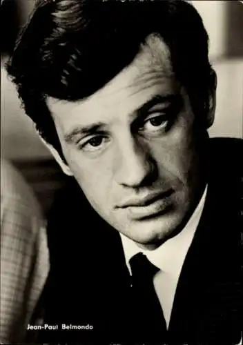 Ak Schauspieler Jean-Paul Belmondo, Portrait