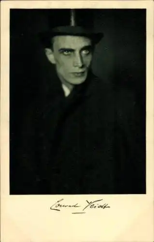 Ak Schauspieler Conrad Veidt, Portrait