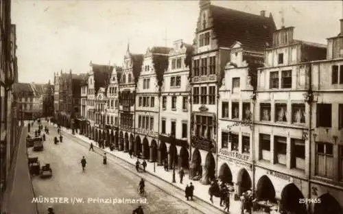 Ak Münster in Westfalen, Prinzipalmarkt