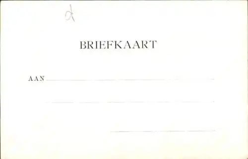 Ak President Paul Kruger of Hr. Ms. Oorlogsboot Gelderland