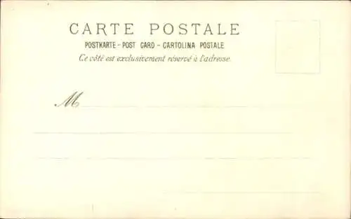 Künstler Ak Frau am Strand, Bademode