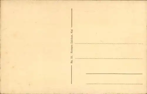 Ak Kiel in Schleswig Holstein, Dänische Str., Kunsthalle, Chem. Laboratorium