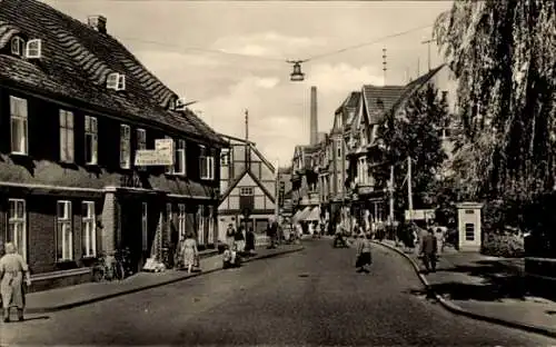 Ak Lübz in Mecklenburg, Ernst Thälmann Straße