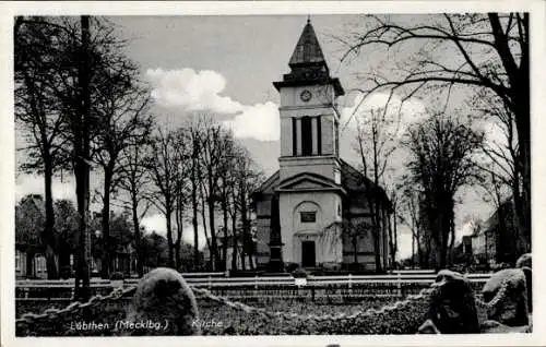 Ak Lübtheen in Mecklenburg, Kirche