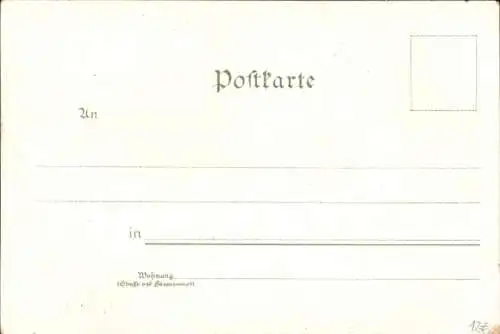 Litho Bad Teinach Zavelstein im Schwarzwald, Hotel Zum Hirschen, Zavelstein, Ortsansicht