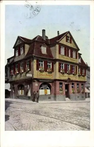 Ak Stuttgart in Baden Württemberg, Münchner Paulaner Thomas Bräu Ausschank, Postplatz