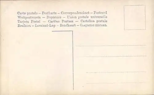 Ak Kaiser Wilhelm II. mit seinen Söhnen, Kronprinz, Eitel, Adalbert, August, Oskar