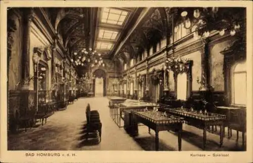 Ak Bad Homburg vor der Höhe Hessen, Kurhaus, Speisesaal