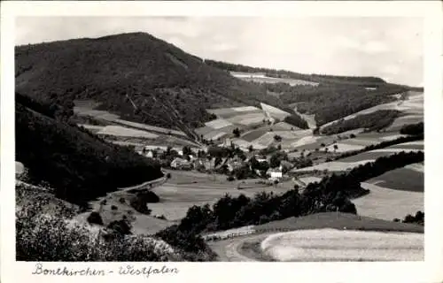 Ak Bontkirchen Brilon im Sauerland, Panorama