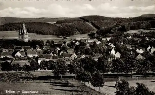 Ak Brilon im Sauerland, Gesamtansicht