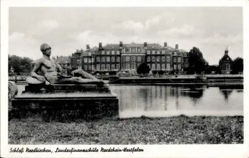 Ak Nordkirchen in Westfalen, Landesfinanzschule Nordrhein-Westfalen, Denkmal