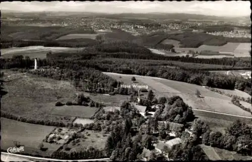 Ak Homert Lüdenscheid im Märkischen Kreis, Berghotel Wissing, Panorama