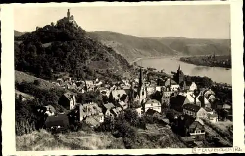 Ak Braubach am Rhein, Totalansicht