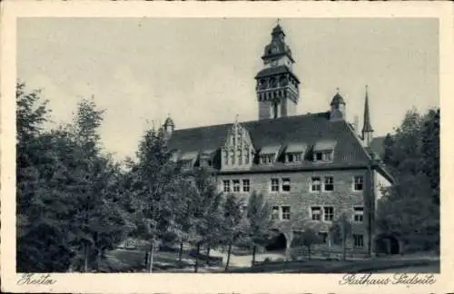 Ak Zeitz im Burgenlandkreis, Rathaus