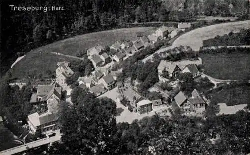 Ak Treseburg Thale im Harz, Gesamtansicht