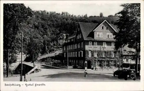 Ak Ilsenburg im Harz, Hotel Forelle