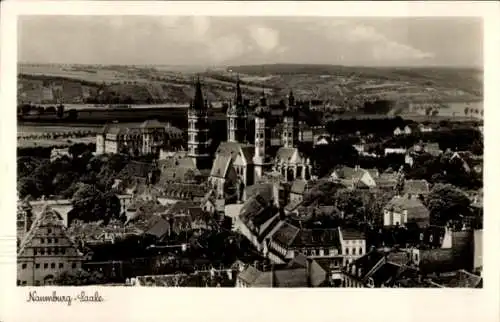 Ak Naumburg an der Saale, Stadtpanorama