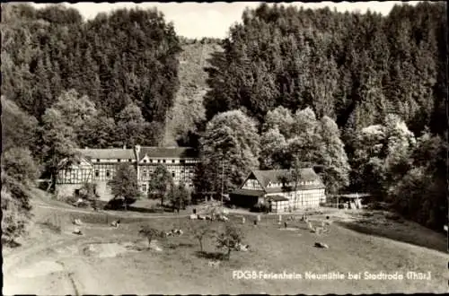 Ak Stadtroda in Thüringen, Zeitzgrund, Neumühle