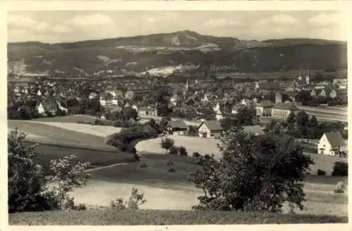 Ak Saalfeld an der Saale Thüringen, Gesamtansicht