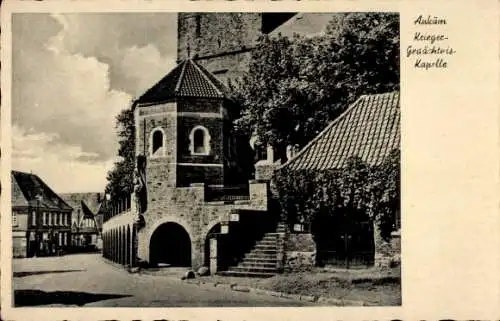 Ak Ankum in Niedersachsen, Krieger-Gedächtnis-Kapelle