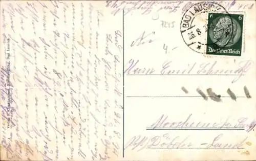 Ak Bad Lausick in Sachsen,  Kurhotel Hermannsbad