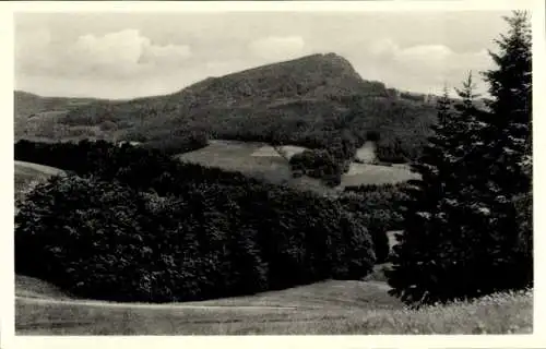 Ak Hofbieber in der Rhön, Milseburg, Panorama