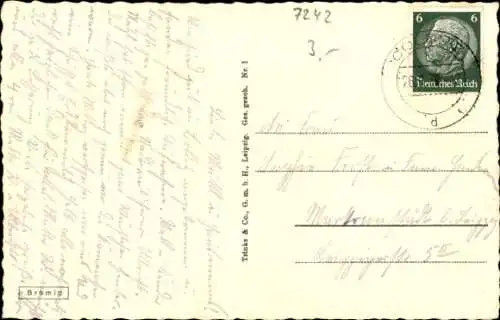 Ak Colditz in Sachsen, Gesamtansicht