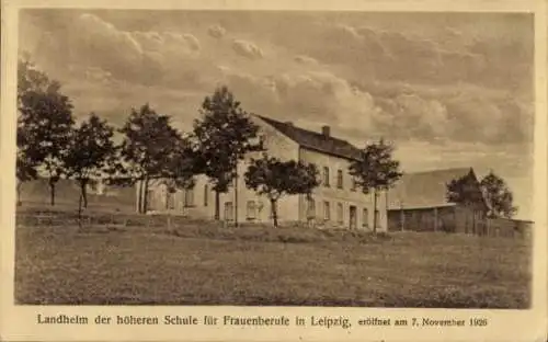 Ak Heidelberg Seiffen im Erzgebirge, Landheim Höhere Schule für Frauenberufe zu Leipzig