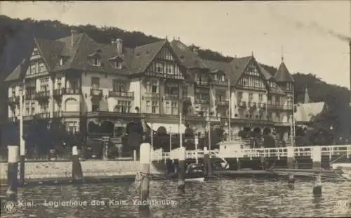 Ak Kiel, Logierhaus des Kaiserlichen Yachtklubs