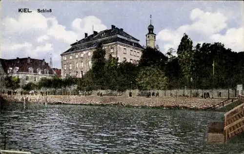 Ak Kiel, Handelshafen, Schloss