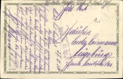 Künstler Ak Kux, Erich, Nachtwächter