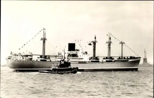 Ak MS Mississippi Lloyd, Koninklijke Rotterdamsche Lloyd, KRL, Frachtschiff