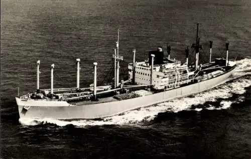 Ak Frachtschiff SS Overijsel, Koninklijke Rotterdamsche Lloyd, KRL