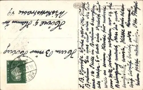 Künstler Ak Müller, Paul Lothar, Zwerg Vogelvater