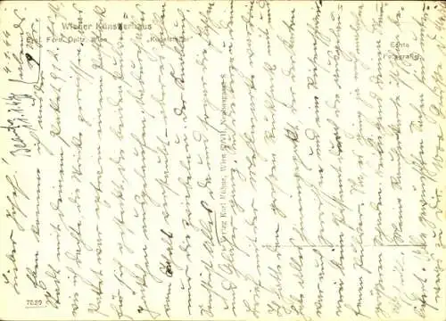 Ak Plastik von Professor Ferd. Opitz, Kugelstoßer