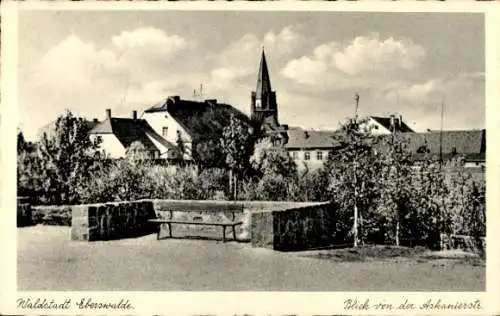 Ak Eberswalde in der Mark, Blick von der Askanierstraße