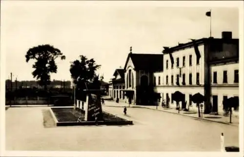 Ak Eberswalde in der Mark, Bahnhof